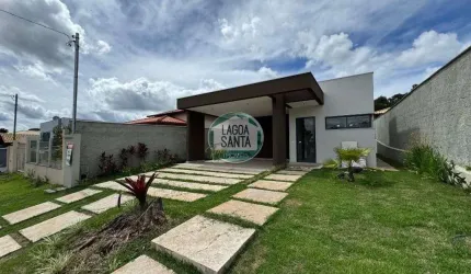 Casa com 3 dormitórios à venda, 159 m² por R$ 1.150.000 - Condomínio Residencial Cedro - Lagoa Santa/MG