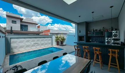 Casa em condomínio fechado com 3 quartos à venda no Campestre, Piracicaba  por R$ 1.170.000