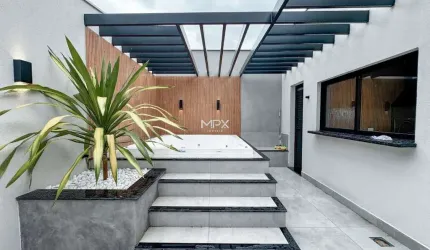 Casa em condomínio fechado com 3 quartos à venda no Água Branca, Piracicaba  por R$ 880.000