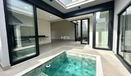 Casa em condomínio fechado com 3 quartos à venda no Taquaral, Piracicaba  por R$ 1.030.000