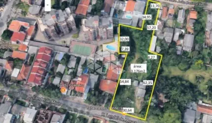 Terreno em condomínio fechado à venda na Rua Landel de Moura, 1595, Tristeza, Porto Alegre, 3176 m2 por R$ 2.500.000