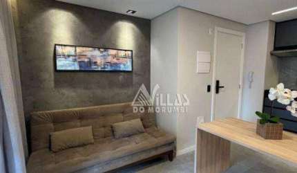 Apartamento com 1 dormitório para alugar, 34 m² por R$ 4.580,00/mês - Bela Vista - São Paulo/SP