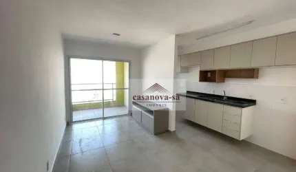 Apartamento com 2 dormitórios para alugar, 53 m² por R$ 3.180,00/mês - Vila São Pedro - Santo André/SP