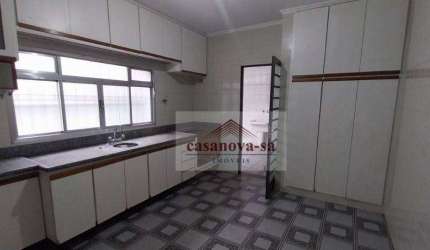 Sobrado com 3 dormitórios para alugar, 300 m² por R$ 4.207,00/mês - Utinga - Santo André/SP