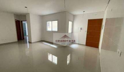 Apartamento com 2 dormitórios à venda, 47 m² por R$ 330.000,00 - Vila Humaitá - Santo André/SP