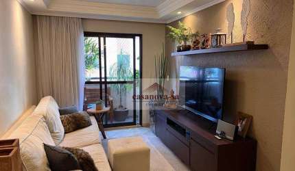 Apartamento com 3 dormitórios à venda, 75 m² por R$ 510.000,00 - Vila Gilda - Santo André/SP