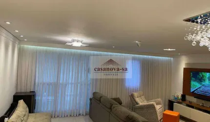 Apartamento com lazer  à venda, 124 m² por R$ 1.150.000 - Campestre - Santo André/SP