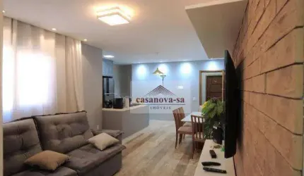 Cobertura com 3 dormitórios, 180 m² - Campestre - Santo André/SP