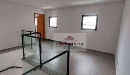 Sobrado para alugar, 100 m² por R$ 3.565,00/mês - Centro - Santo André/SP