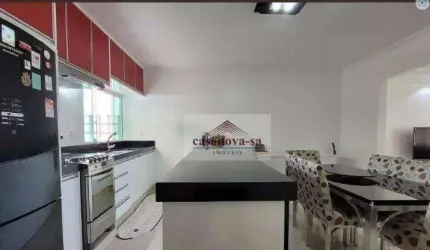 Sobrado com 3 dormitórios, 240 m² - venda por R$ 1.370.000,00 ou aluguel por R$ 8.950,00/mês - Vila Curuçá - Santo André/SP