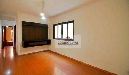 Apartamento com 2 dormitórios para alugar, 70 m² por R$ 2500/mês - Vila Curuçá - Santo André/SP
