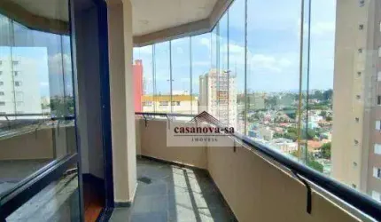 Apartamento com 3 dormitórios para alugar, 218 m² por R$ 7.700,00/mês - Vila Bastos - Santo André/SP