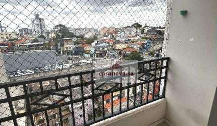 Apartamento com 2 dormitórios para alugar, 58 m² por R$ 1.900,00/mês - Vila Valparaíso - Santo André/SP