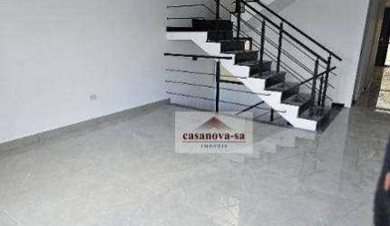 Sobrado com 3 dormitórios à venda, 231 m² por R$ 890.000,00 - Vila Lucinda - Santo André/SP