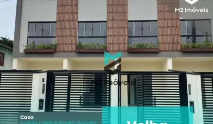Casa com 2 dormitórios à venda, 86 m²  - Velha - Blumenau/SC