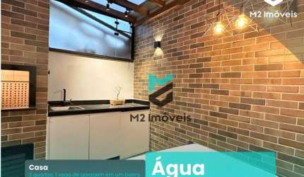 CASA COM DUAS SUÍTES EM CONDOMÍNIO FECHADO NO ÁGUA VERDE