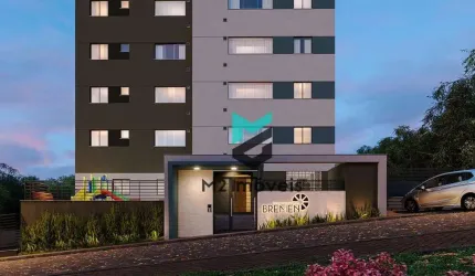 Apartamento com 2 dormitórios à venda, 54 m² - Água Verde - Blumenau/SC