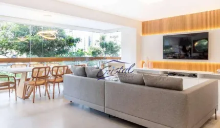 Maravilhoso Apto com 163m² no Panamby 3 quartos 3 suítes 3 vagas