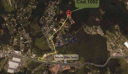 Chácara Recanto Verde - 2 Lotes (total 2.092,72 m²) Km 39 Raposo Tavares
