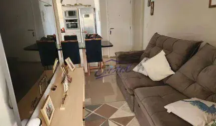 Apartamento com 2 dormitórios à venda, 76 m² por R$ 700.000,00 - Boqueirão - Praia Grande/SP