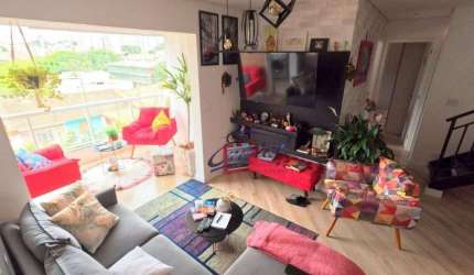 Apartamento tipo Cobertura Duplex com 2 quartos (1 suíte) à venda, 139 m²  - Jardim Sarah - Butantã - São Paulo/SP