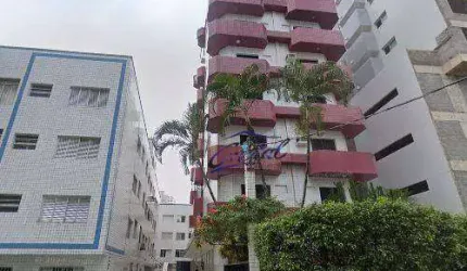 Apartamento com 1 dormitório à venda, 62 m² por R$ 350.000 - Canto do Forte - Praia Grande/SP