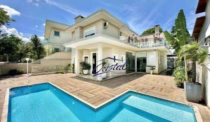 Casa com 4 quartos (2 suítes), 358 m² - venda ou aluguel - Condomínio Golf Village - Fazendinha - Granja Viana - Carapicuíba/SP