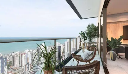 Apartamento com 3 dormitórios à venda, 83 m² por R$ 902.720,00 - Manaíra - João Pessoa/PB