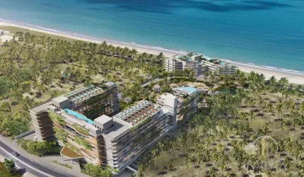 Flat com 1 dormitório à venda, 58 m² por R$ 1.130.792,23 - Ponta de Campina - Cabedelo/PB