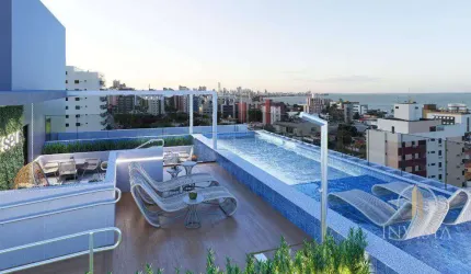 Apartamento com 2 dormitórios à venda, 71 m² por R$ 769.900,00 - Manaíra - João Pessoa/PB