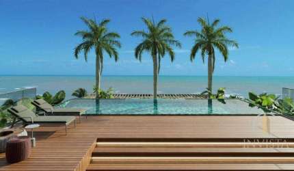Apartamento com 2 dormitórios à venda, 44 m² por R$ 870.000,00 - Cabo Branco - João Pessoa/PB