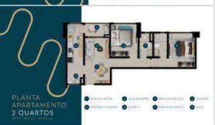 Apartamento com 3 dormitórios à venda, 78 m² por R$ 696.000,00 - Aeroclube - João Pessoa/PB