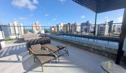 Studio com 1 dormitório para alugar, 22 m² por R$ 2.200,01/mês - Intermares - Cabedelo/PB