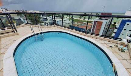 Cobertura com 4 dormitórios à venda, 302 m² por R$ 2.570.000,00 - Jardim Oceania - João Pessoa/PB