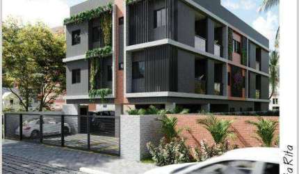 Apartamento com 3 dormitórios à venda, 66 m² por R$ 350.000,00 - Altiplano Cabo Branco - João Pessoa/PB
