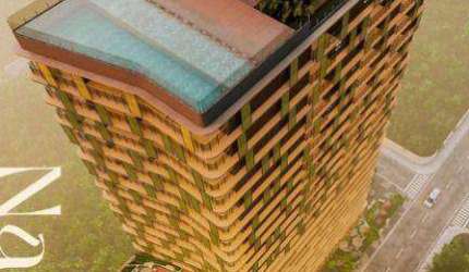 Flat com 1 dormitório à venda, 29 m² por R$ 201.689,05 - Manaíra - João Pessoa/PB