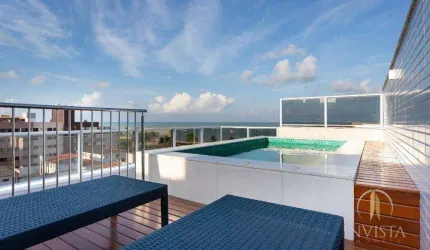 Cobertura mobiliada à venda por R$ 3.750.000 - Tambaú - João Pessoa/PB