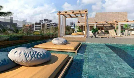 Flat com 1 dormitório à venda, 22 m² por R$ 499.000,00 - Jardim Oceania - João Pessoa/PB
