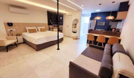 Flat com 1 dormitório à venda, 37 m² por R$ 570.000,00 - Cabo Branco - João Pessoa/PB