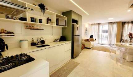 Flat com 1 dormitório à venda, 52 m² por R$ 780.000,00 - Cabo Branco - João Pessoa/PB