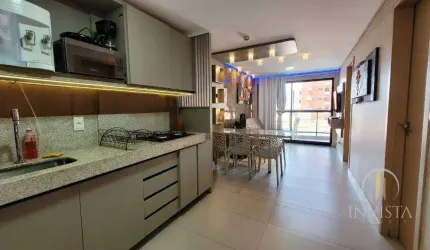 Flat com 2 dormitórios à venda, 47 m² por R$ 800.000,00 - Cabo Branco - João Pessoa/PB