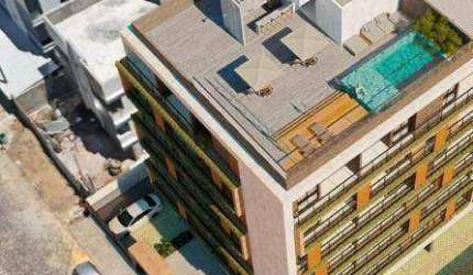 Flat com 1 dormitório à venda, 28 m² por R$ 288.400,00 - Bessa - João Pessoa/PB