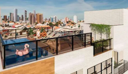 Apartamento com 1 dormitório à venda, 43 m² por R$ 325.000,00 - Jardim Oceania - João Pessoa/PB