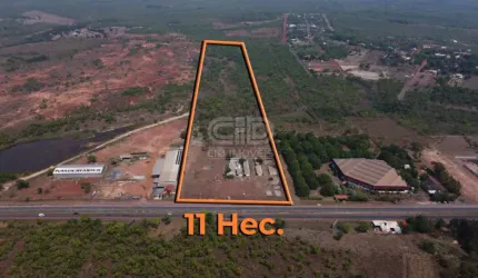 Área com 11 hectares na Rodovia Emanuel Pinheiro