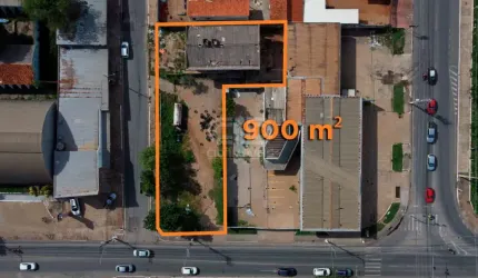 Imóvel comercial com terreno de aproximadamente 900m² no bairro Porto