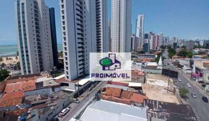 Flat com 1 dormitório, 40 m² - venda por R$ 280.000,00 ou aluguel por R$ 2.220,00/mês - Boa Viagem - Recife/PE