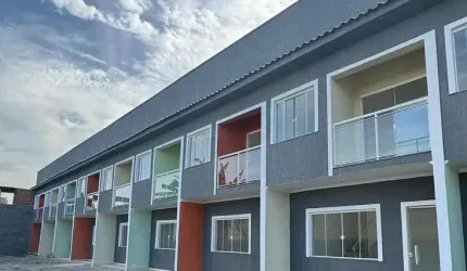 COD.1194 Use seu FGTS para comprar sua casa duplex com 2 quartos e garagem