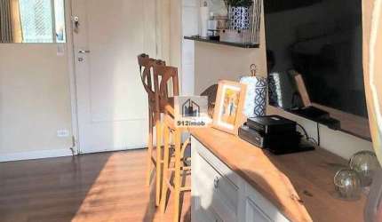 Apartamento 2 dormitórios e 1 vaga, 50m²