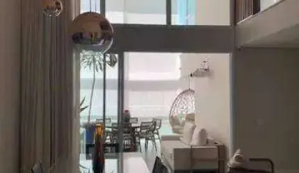 Apartamento Duplex com 4 dormitórios à venda, 196 m² por R$ 3.700.000,00 - Brooklin - São Paulo/SP