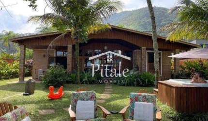 Casa com 5 dormitórios à venda, 410 m² por R$ 4.800.000 - Perequê-Açu - Ubatuba/SP